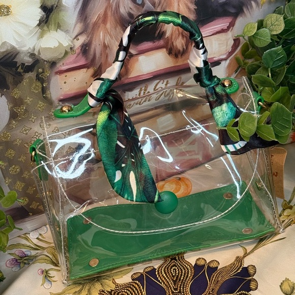 Green Handbag Set NWT - Picture 4 of 14